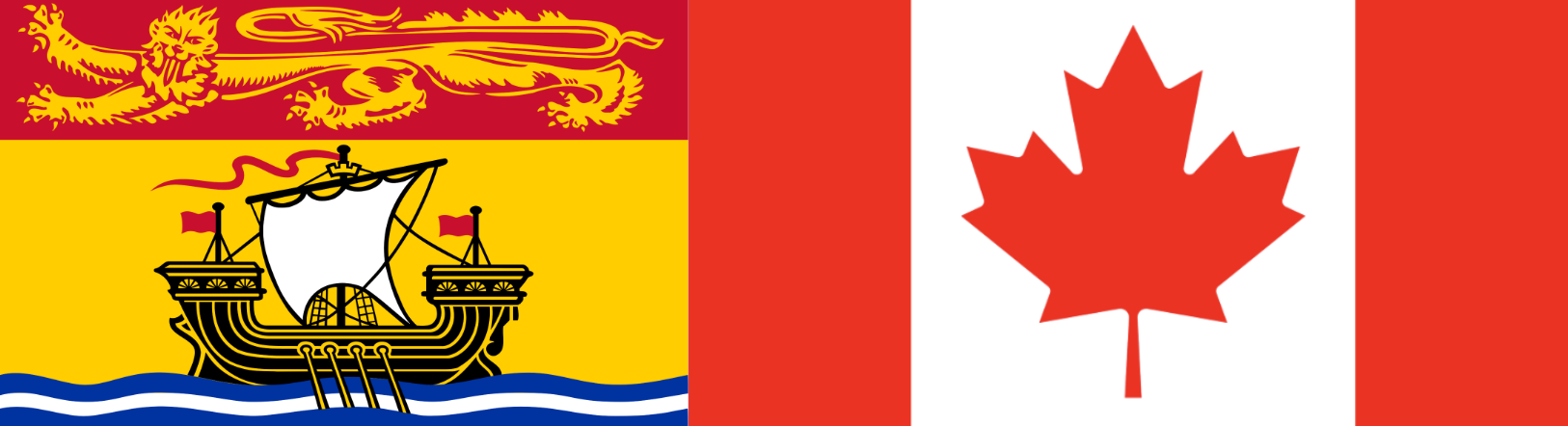 New Brunswick / Canada Flag