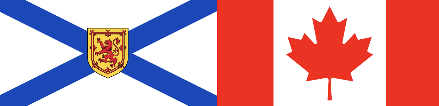 Nova Scotia / Canada Flag